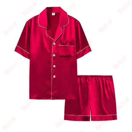 comfy pyjamas simulated silk simple